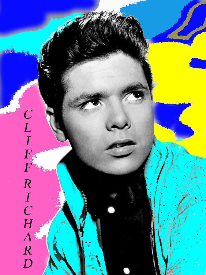 Cliff Richard Digital Art by Rhianna Pullar - Fine Art America