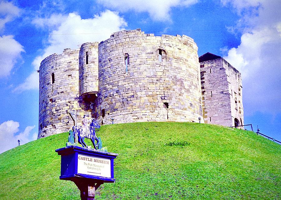 Castle Photograph - Cliffords Tower York #1 by Gordon James