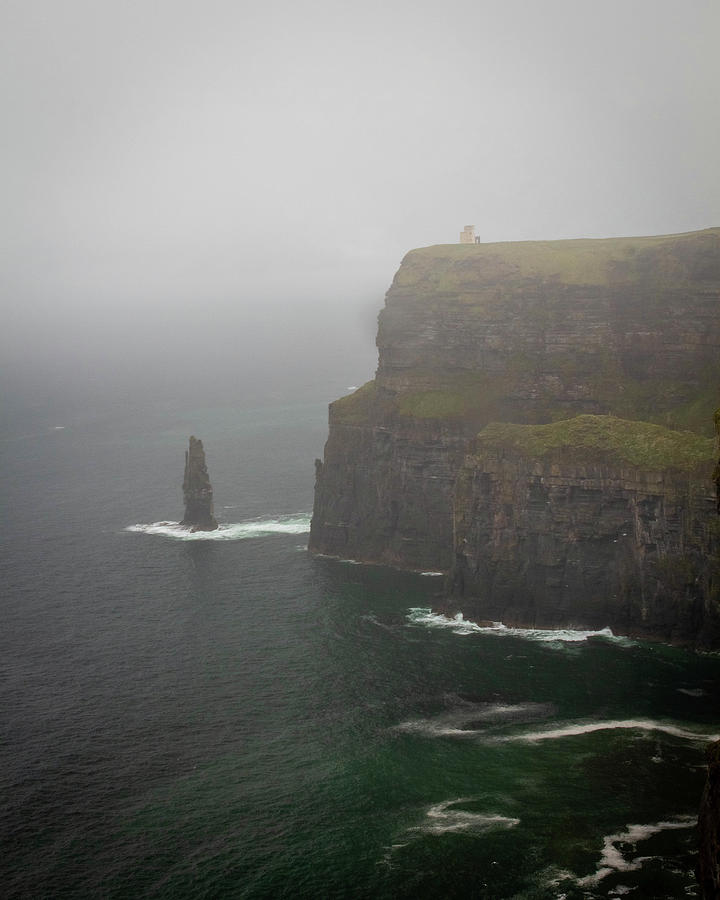 Cliffs Of Moher The Prince And The Tower Photograph