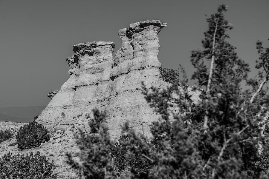 Cliffs on the high road from Santa Fe to Taos New Mexico #1 Photograph by Eldon McGraw