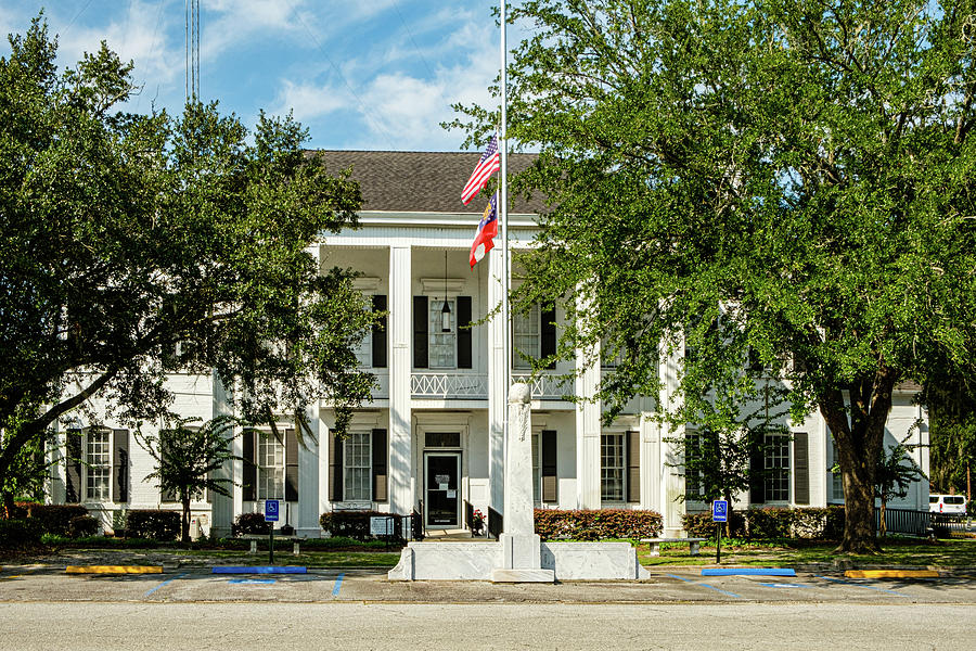 Clinch County Courthouse Homerville Georgia Photograph By Mark