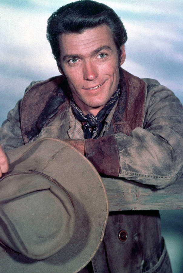 CLINT EASTWOOD in RAWHIDE -1959-. #1 Photograph by Album
