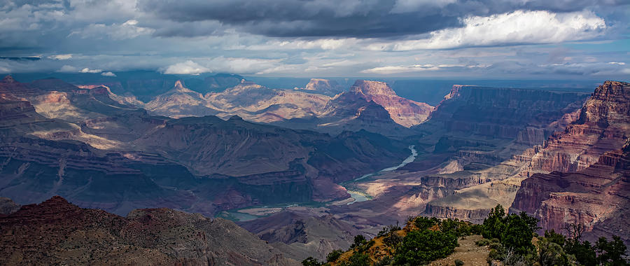 Grand Canyon National Park Photograph - Clouds Over The Canyon #1 by Doug Matthews