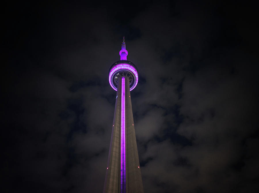 Architecture Photograph - CN Tower Toronto #1 by Martin Newman