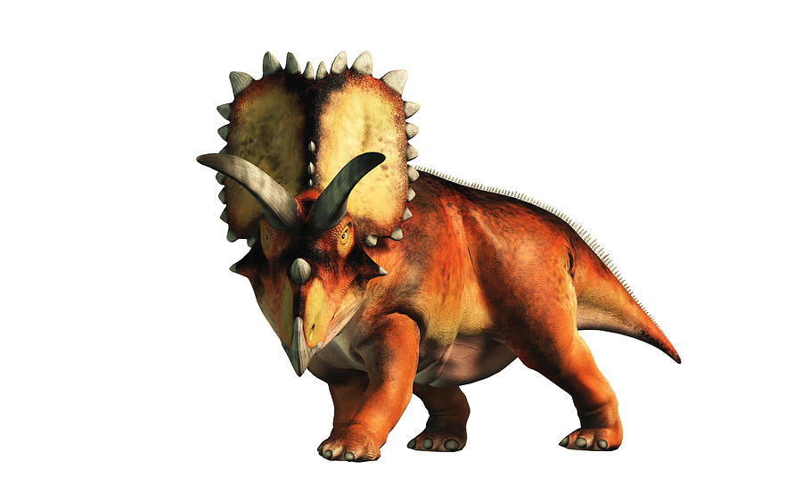 Coahuilaceratops #2 Digital Art by Daniel Eskridge