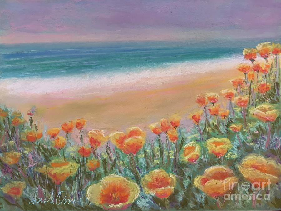 Poppy Pastel - Coastal Poppies by Sarah Orre