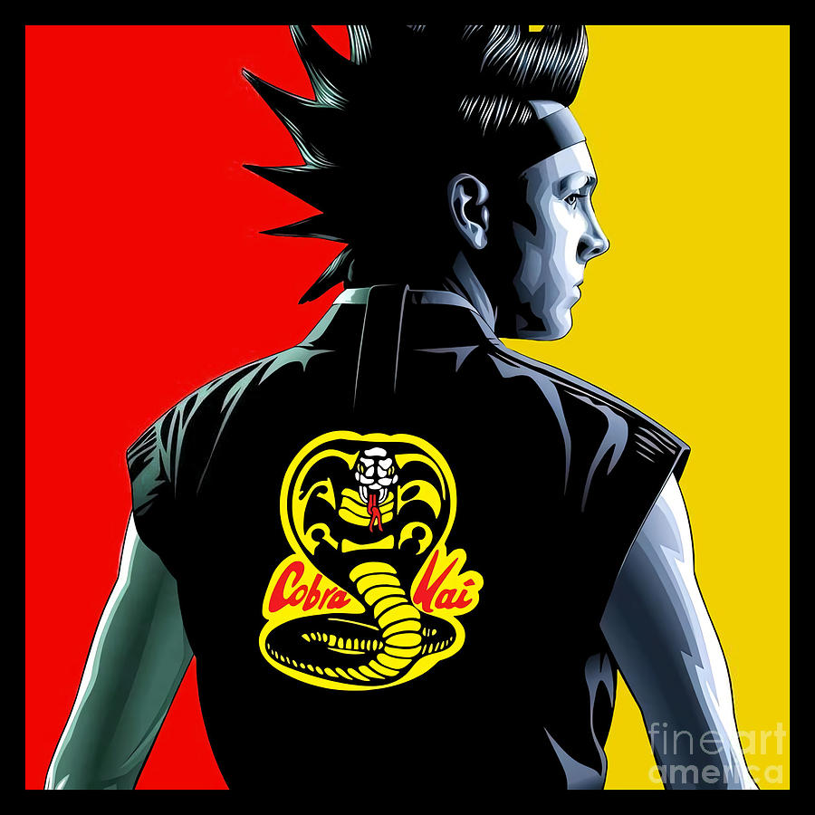 Cobra Kai Cobra Drawing by Bosbes Rnyaa - Fine Art America