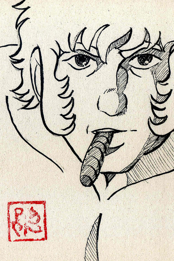 Manga Drawing - Cobra #1 by Pechane Sumie