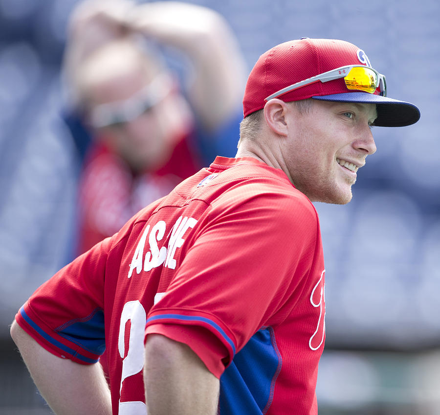 Cody Asche #1 Photograph by Mitchell Leff