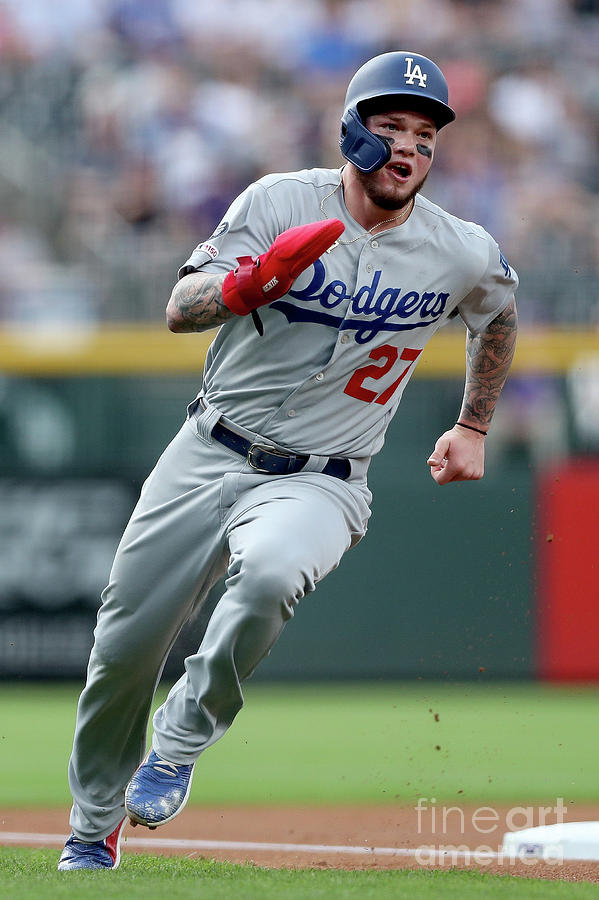 Cody Bellinger And Alex Verdugo Photograph by Matthew Stockman Cody Bellinger And Alex Verdugo Photograph by Matthew Stockman