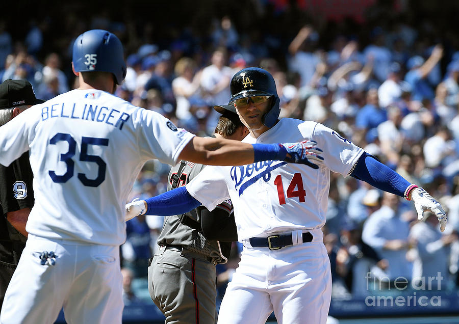 Cody Bellinger Photograph by Kevork Djansezian Cody Bellinger Photograph by Kevork Djansezian