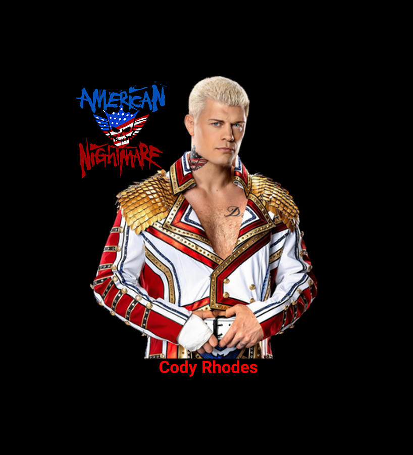 Cody Rhodes American Nightmare Tapestry - Textile By Abdul Jalil - Fine 