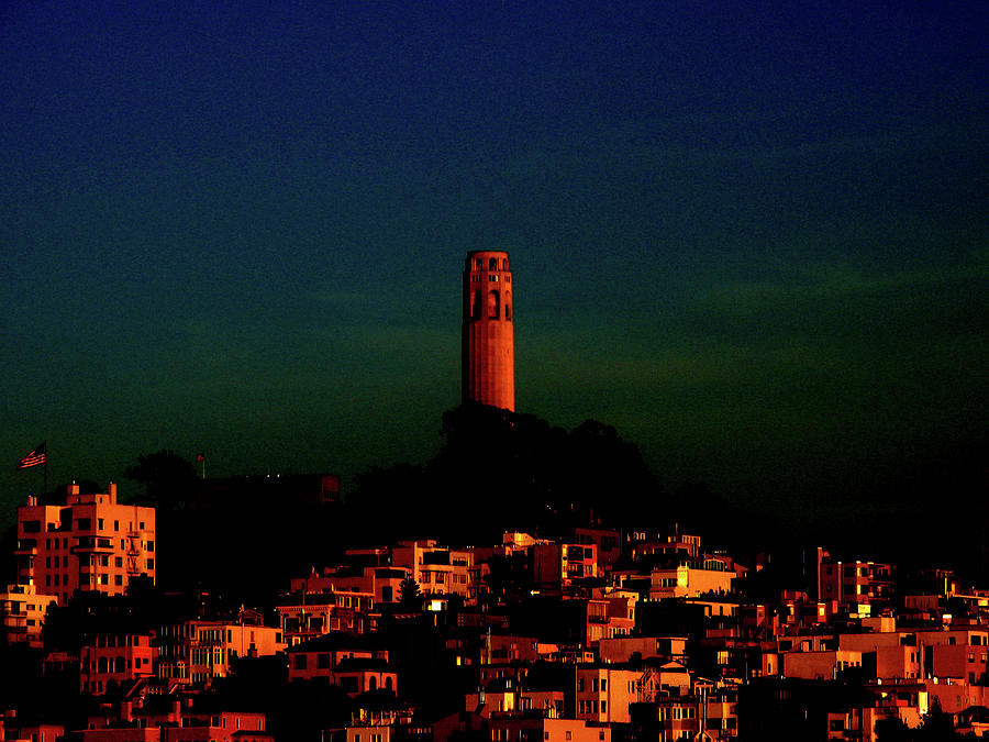 Coit Tower Photograph by Mark Norman