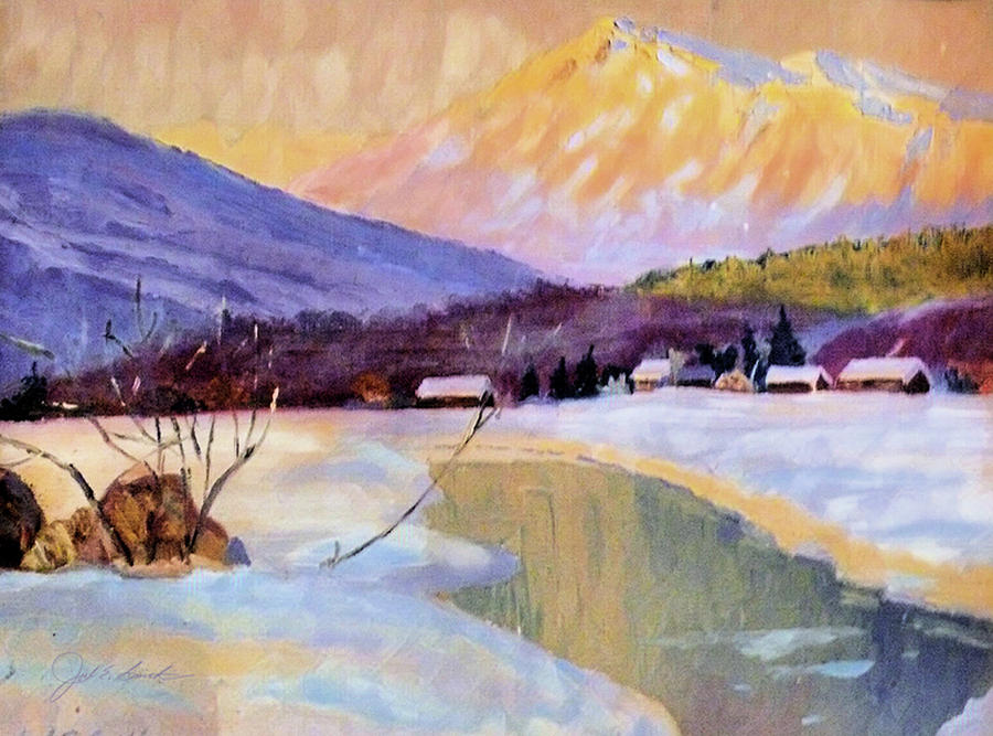Cold Valley   Painting by Joel Smith
