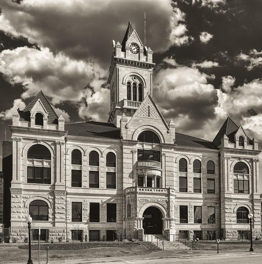 Architecture Photograph - Cole County Courthouse #1 by Mountain Dreams