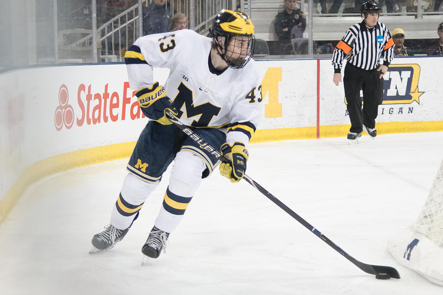 COLLEGE HOCKEY: MAR 03 Wisconsin at Michigan #1 Photograph by Icon Sportswire