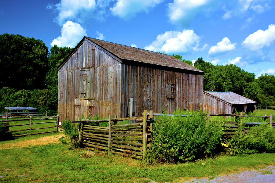 Colonial Barn and Shack Photograph by Nancy Jenkins - Fine Art America