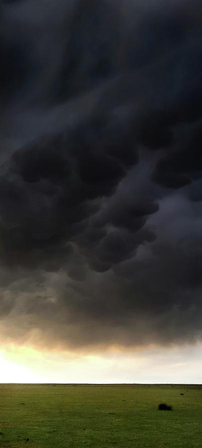 Colorado Mammatus Clouds Photograph