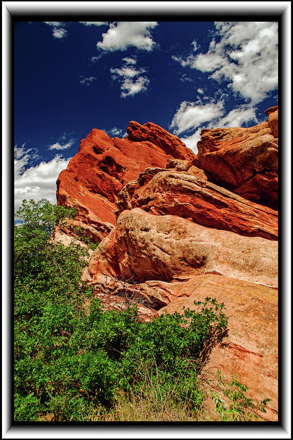 Colorado Red Rocks #1 Photograph by Richard Risely