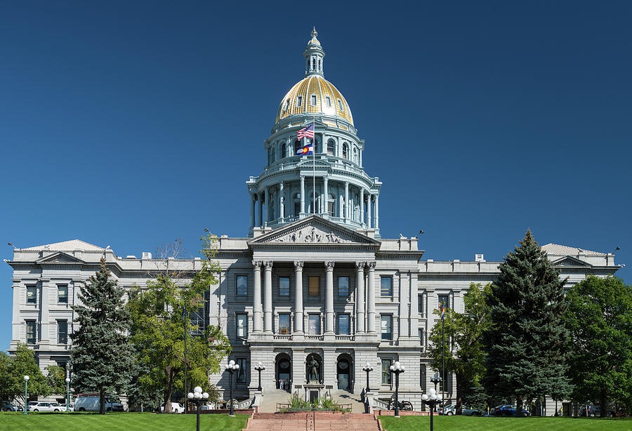 Colorado State Capitol #1 Photograph by Steve Gadomski