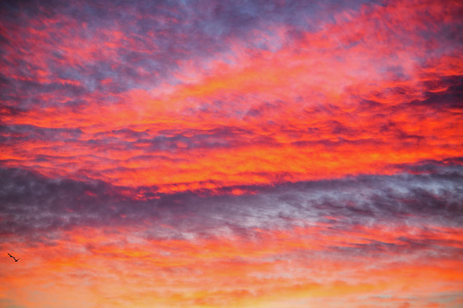 Colorful cloudscape at sunset #1 Photograph by Fabiano Di Paolo