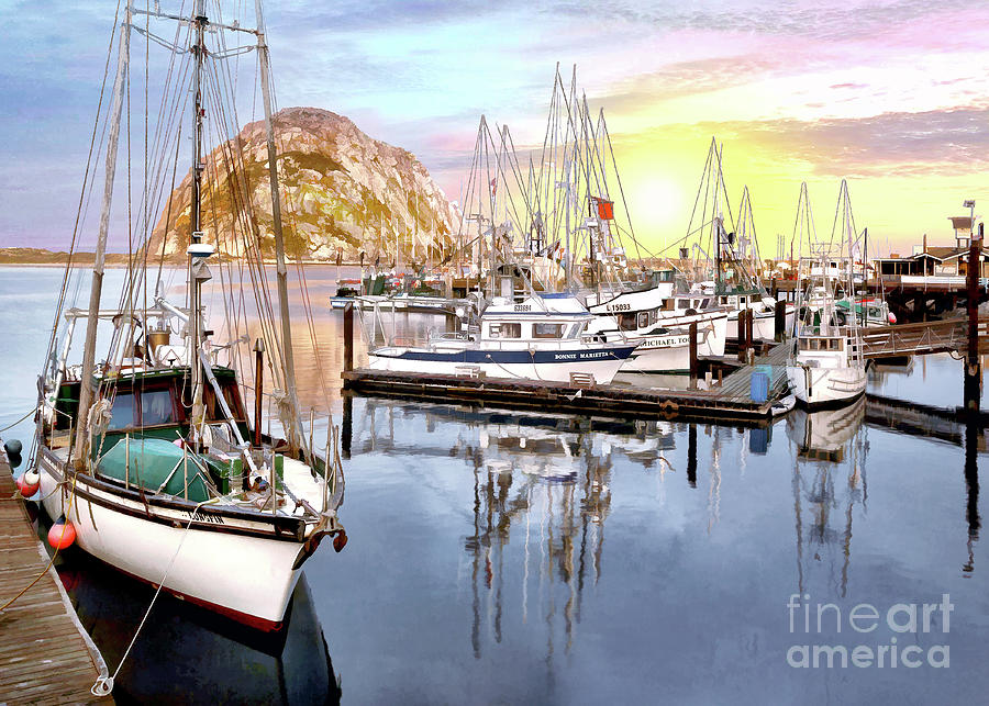 Colorful Harbor #1 Photograph by Sharon Foster