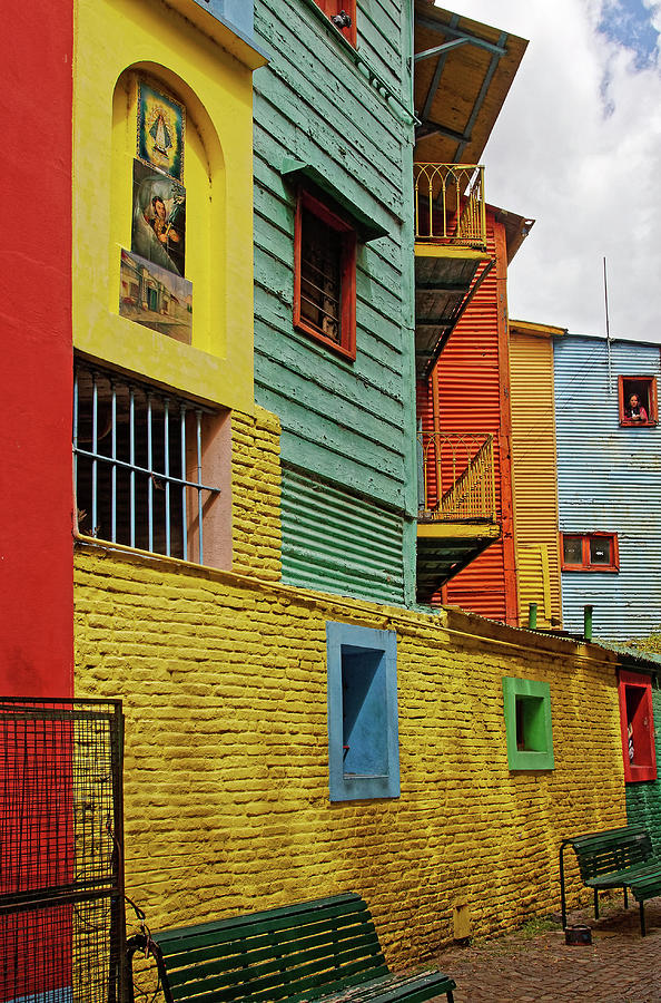 Colorful Old Buildings #2 Photograph by Sally Weigand
