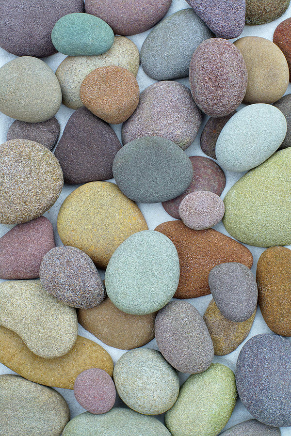 Colorful Sand Stones by Kathi Mirto Colorful Sand Stones by Kathi Mirto
