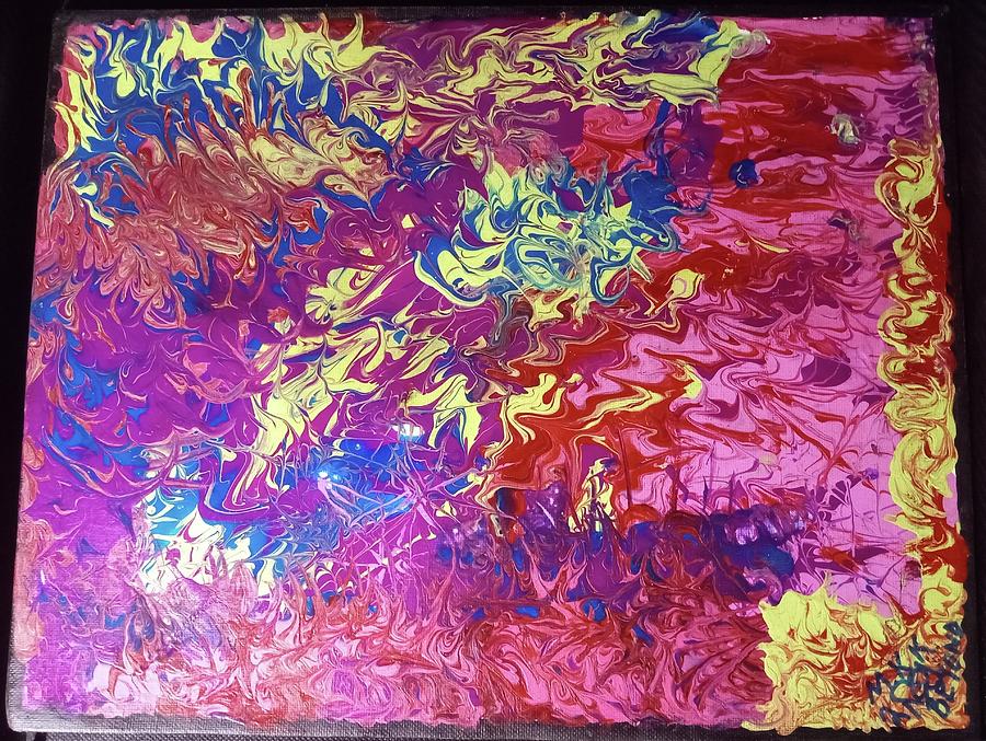 Colors Of Spectrum Motion 2 Painting