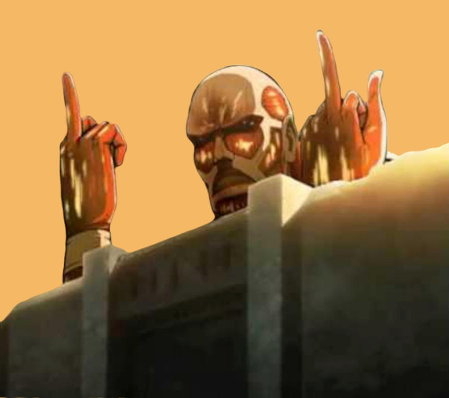 colossal titan funny