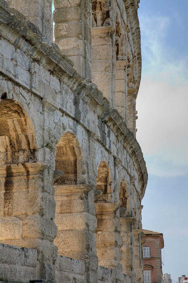 Colosseum in pula, Croatia Photograph by Ian Middleton
