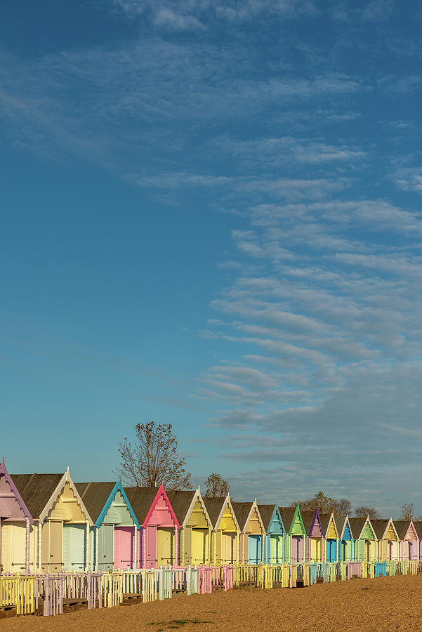 Colourful beach huts Gary Eason  #1 Photograph by Gary Eason