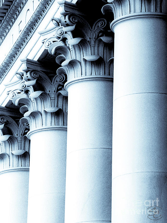 Columns Of The Legislative Building #1 Photograph by Merle Junk