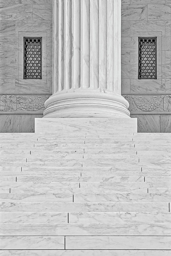 Columns SCOTUS II #1 Photograph by Susan Candelario