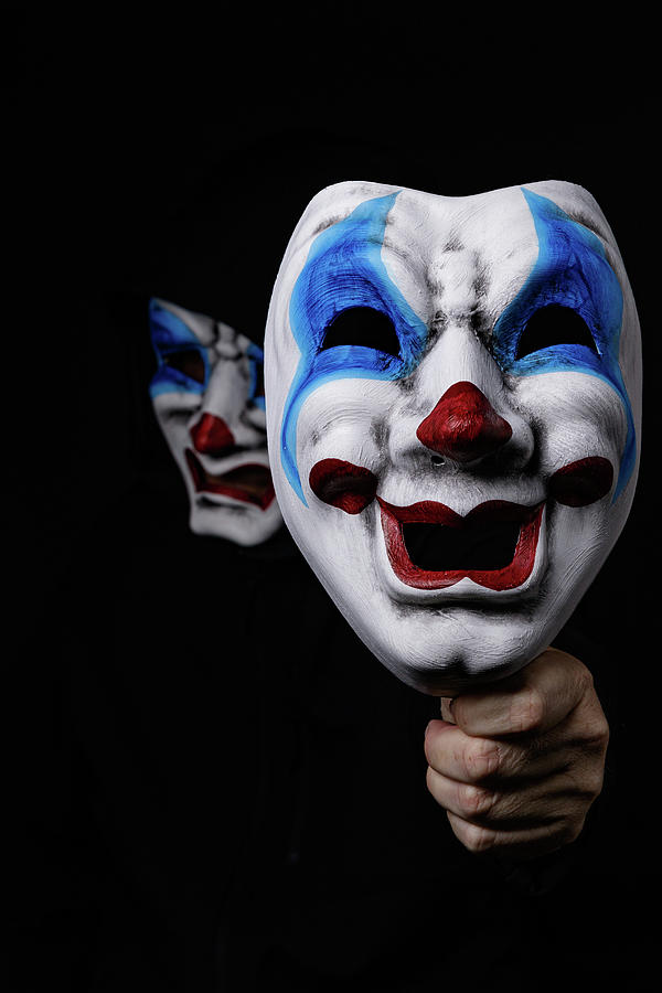 Comedy and Tragedy Masks #1 Photograph by David Ilzhoefer - Fine Art  America