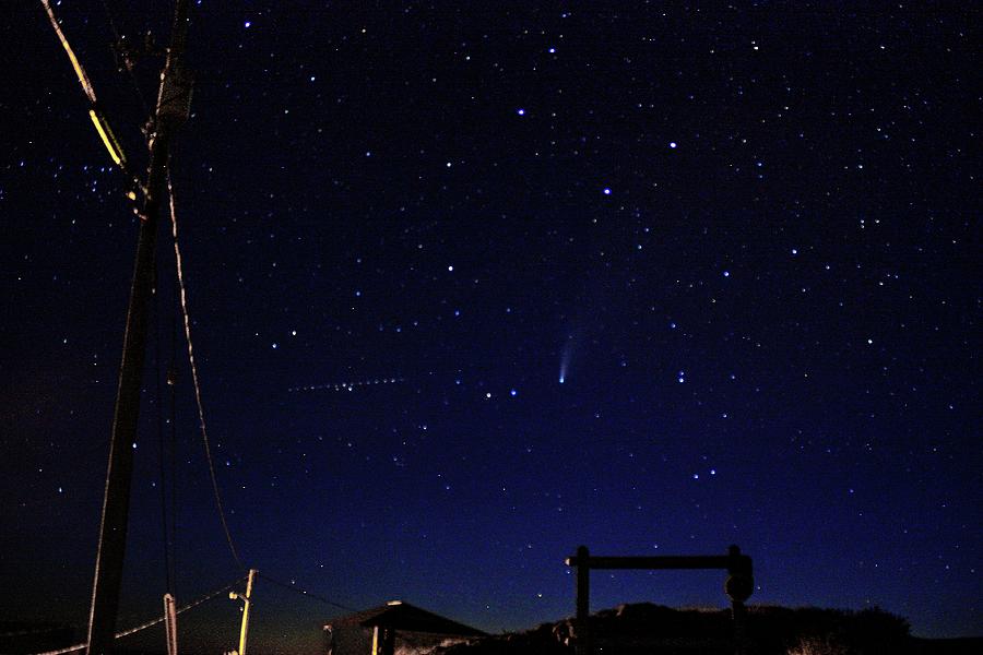 Comet  #1 Photograph by David Matthews