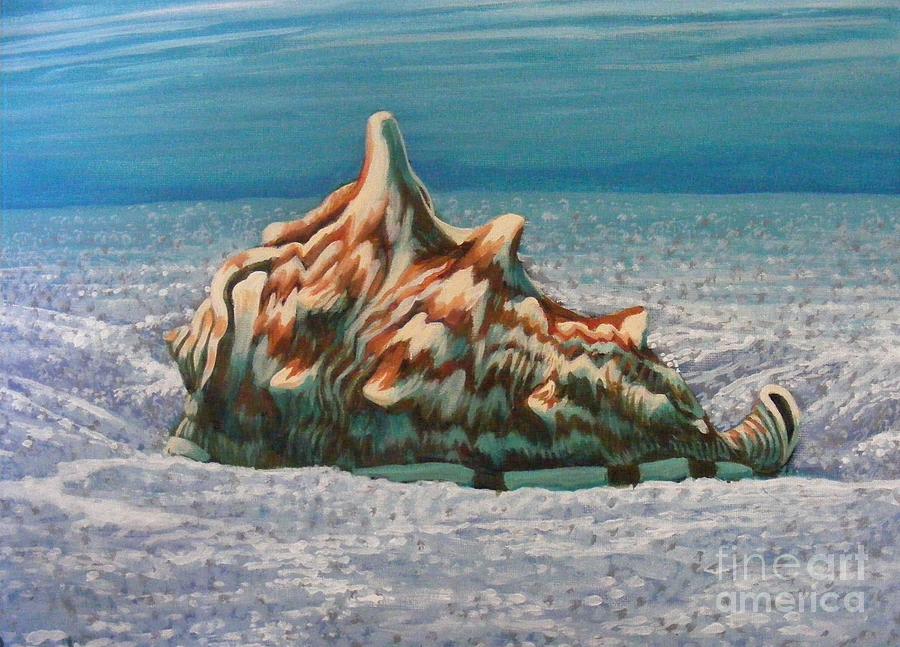 Conch #1 Painting by Dan Remmel
