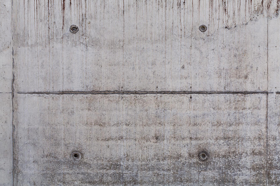 Concrete Wall Background #1 Photograph by R.Tsubin