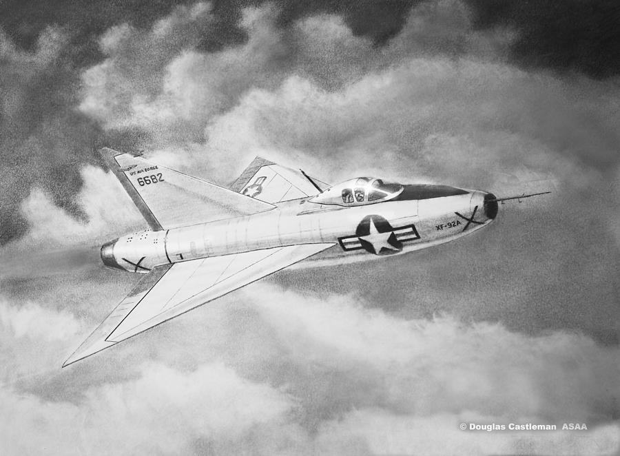 Convair Xf-92a Drawing