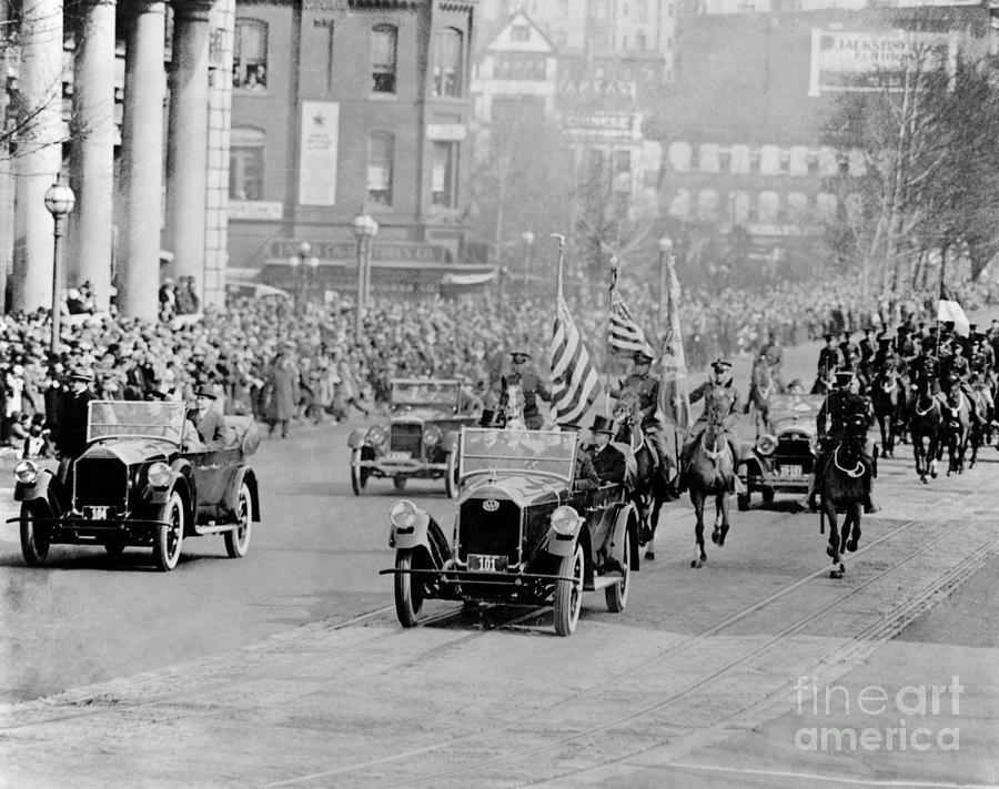 Coolidge Inauguration, 1925 #2 Photograph by Granger