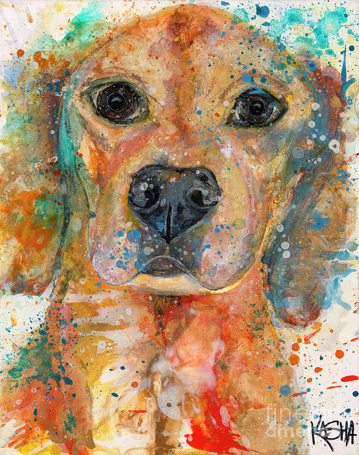 Cooper #1 Painting by Kasha Ritter
