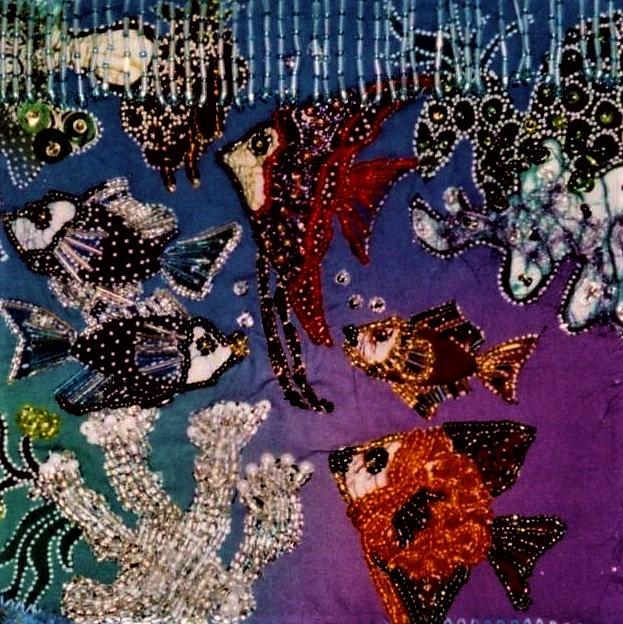 Coral Reef #1 Tapestry - Textile by Kay Shaffer