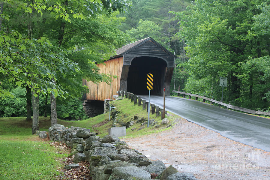 Corbin Covered Bridge Photograph by Jim Beckwith - Fine Art America