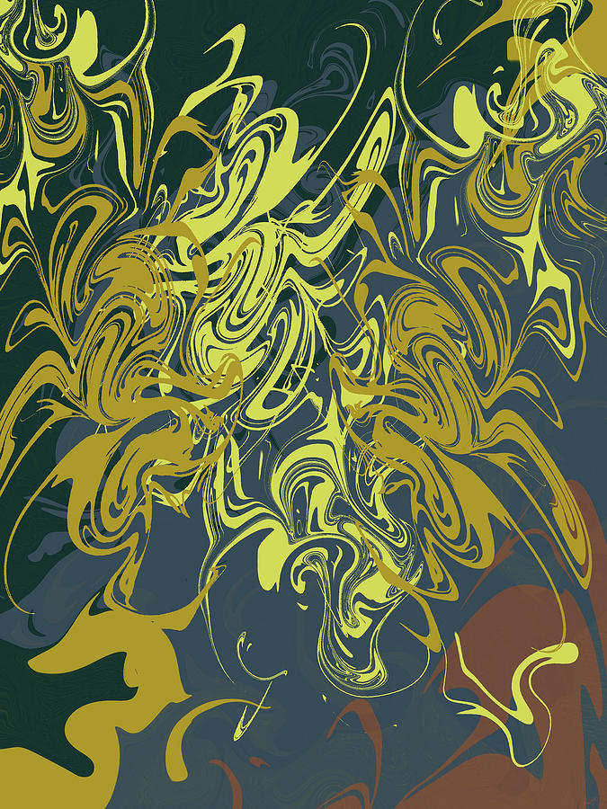 Corn Rows Digital Art by Michelle Hoffmann - Fine Art America