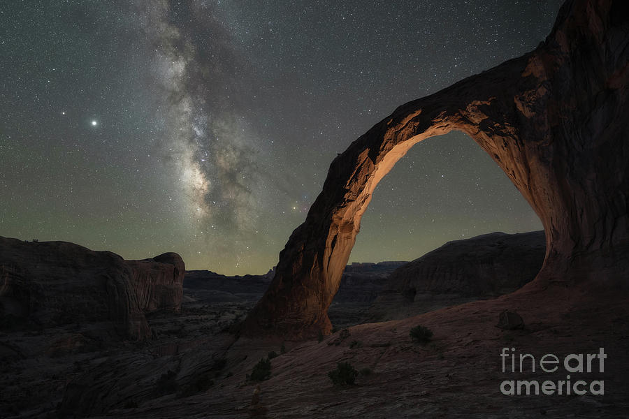 Corona Arch Milky Way  #1 Photograph by Michael Ver Sprill
