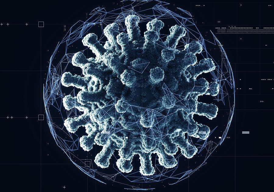 Coronavirus exploding Photograph by Andriy Onufriyenko