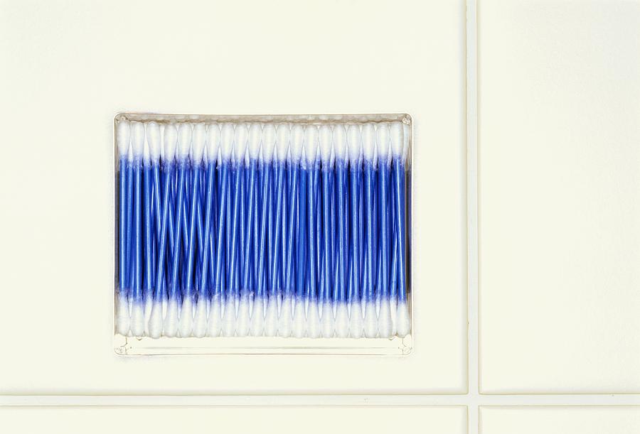 Cotton Buds in a Box #1 Photograph by Michael Haegele