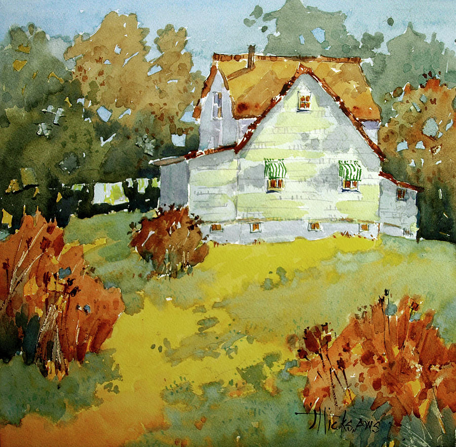 Country Bliss #1 Painting by Joyce Hicks