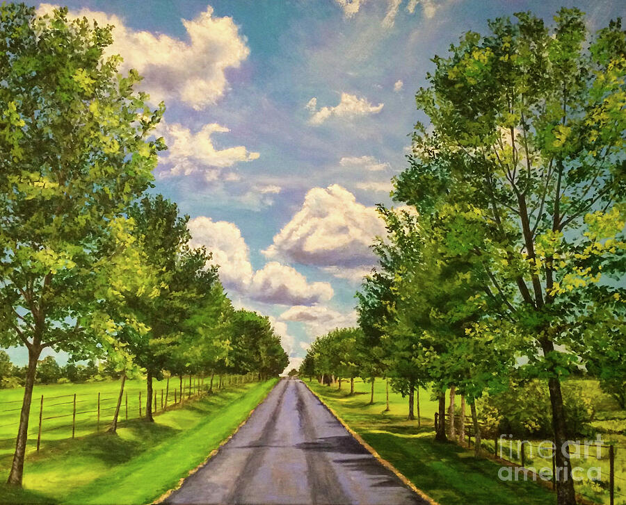 Country Road #1 Painting by Sherrell Rodgers