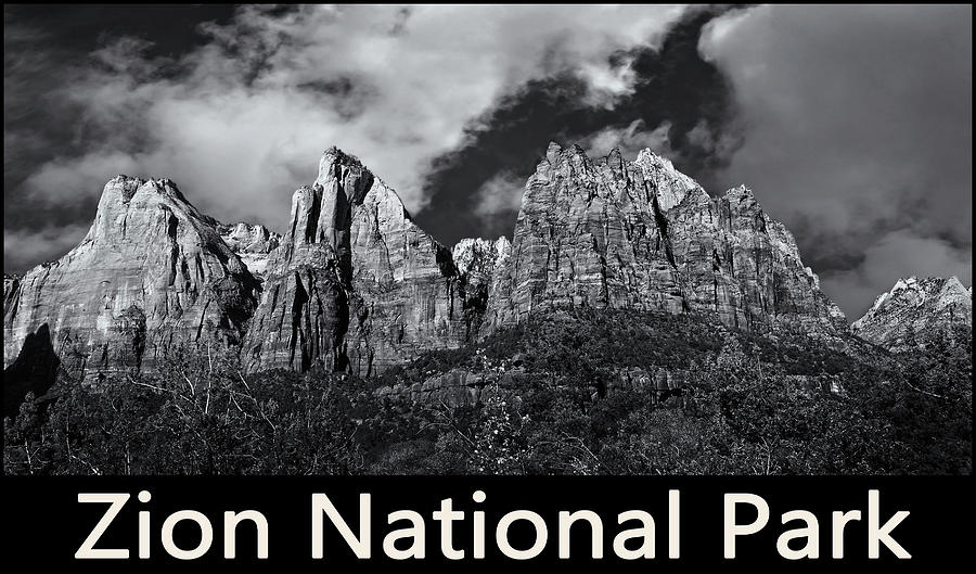Court of the Patriarchs Zion National Park Photograph by Phil Cardamone
